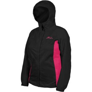 imageGrundns Womens Weather Watch Hooded Fishing Jacket BlackPink  XSmall