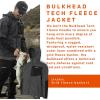 imageGrundens Mens Bulkhead Tech Fleece Jacket  Insulated Windproof Anchor Small