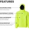 imageGrundens Mens Full Share Jacket  Waterproof Breathable Hi Vis Yellow 3XLarge