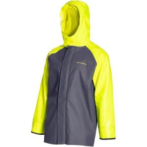 imageHauler Coat by GrundensHivis Yellow  Grey