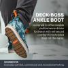 imageGrundns DeckBoss Ankle Boot White Squall 13