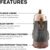 imageGrundns Mens Deviation Sherpa Ankle Boot  Durable Waterproof Fleece LinedBrown