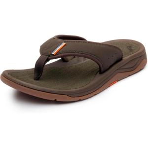 imageGrundns Mens DECKBOSS Sandal  Durable SupportiveDark Brown