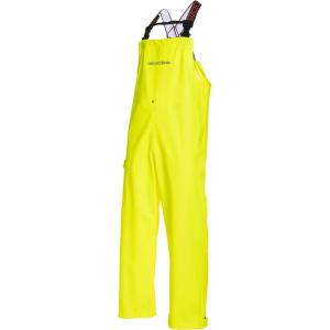 imageGrundns Mens Neptune Commercial Fishing Bib Pants Waterproof AdjustableHi Vis Yellow