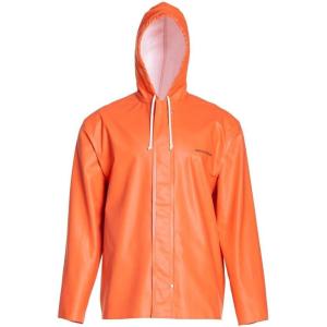 imageGrundns Mens Clipper 82 Hooded Fishing Jacket Orange  5XLarge