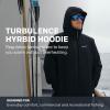 image:imageHybrid ZipUp Hoodie with Turbulence by GrundensBlack