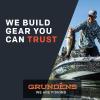 image:imageGrundns Mens DeckBoss SlipOn  Durable WaterproofGlacier Grey