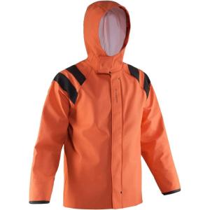image:imageGrundns Womens Sedna 462 Hooded Fishing Jacket Orange  XXLarge