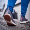image:imageGrundns Womens Sea Knit Boat Shoe  LaceUp WaterResistant Anchor 8