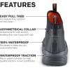 image:imageGrundens Mens Tough Seas Ankle Boot  NonSlip Waterproof Deck amp Fishing Bootie With HeiQ SmartTemp Black 14