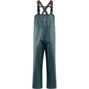 image:imageGrundns Mens Shoreman Bib Pants  StainResistant Waterproof Seafood Processing BibsGreen