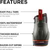 image:imageGrundns Mens DeckBoss Ankle Boot  Durable Waterproof Zero Shucks 8