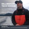 image:imageGrundens Mens Dillingham Tech Sweatshirt Hoodie Metal Heather XXLarge