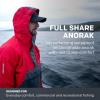 image:imageGrundens Mens Full Share Anorak  Durable Breathable and Waterproof Rain Jacket Designed for Rugged HeavyDuty PerformanceBlackGrey
