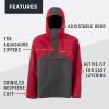 image:imageGrundens Mens Full Share Anorak  Durable Breathable and Waterproof Rain Jacket Designed for Rugged HeavyDuty PerformanceRed Orange