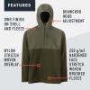 image:imageGrundns Bering Pro Fleece 14 ZipDeep Lichen Green
