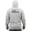 image:imageGrundns Displacement DWR Hoodie Commercial Boat  Athletic Heather 2XLarge