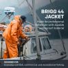 image:imageGrundns Mens Brigg 44 Fishing Parka Orange  Large Tall