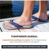image:imageGrundns Mens FishFinder Sandals  QuickDrying Comfortable and Versatile Mens Flip Flops with Enhanced Traction amp Full Arch Support for Fishing and Outdoor Wear Mist 10
