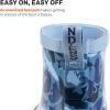 image:imageGrundns Kids Guppy Rain Boots  Lightweight Rubber Waterproof Kids and Toddlers Shoes EasyOn Loop Girls Rain Boots and Boys Rain BootsBlue Fish Camo