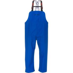 image:imageGrundns Mens Shoreman Bib Pants  StainResistant Waterproof Seafood Processing Bibs Ocean Blue 3XLarge