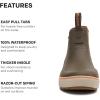 image:imageGrundns Womens DeckBoss Ankle BootsOtter