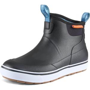 image:imageGrundns Womens DeckBoss Ankle BootsBlack