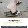 image:imageGrundns Species Sandal  Ultra Cushioned Flip Flops  Gamefishinspired sandals with razorsiped nonmarking outsole for reliable traction on wet surfacesZero Shucks